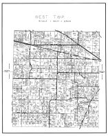 West Township, Galbrith Lake, Mill Pond, Holm Lake, Marshall County 1956